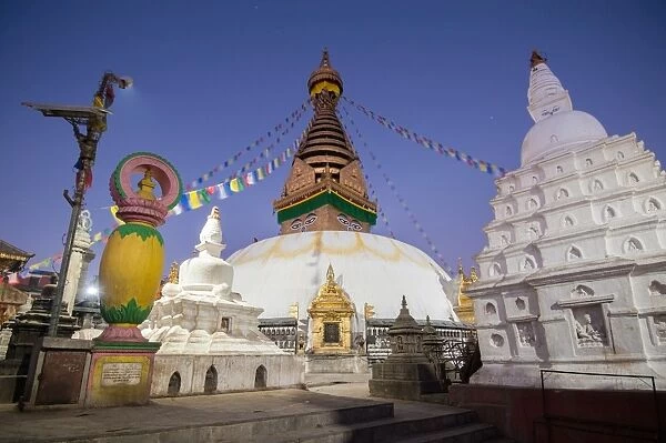 Twilight Swayambhunath