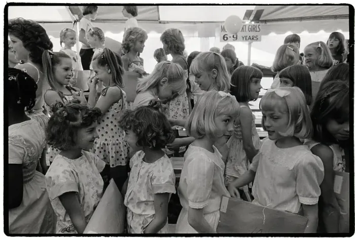 Framed Print : Twin Girls at Festival Framed Print : Twin Girls at Festival
