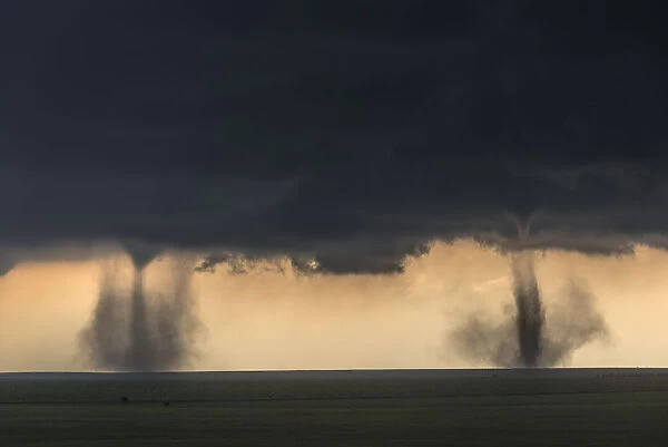 Twin Tornadoes, Colorado USA