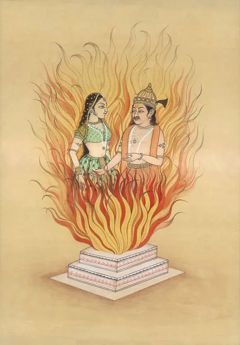 Framed Print : Twins born of fire Framed Print : Twins born of fire