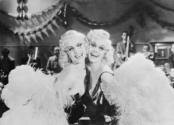 Twins Parody Marilyn Monroe Print (1950s). Art Prints, Posters