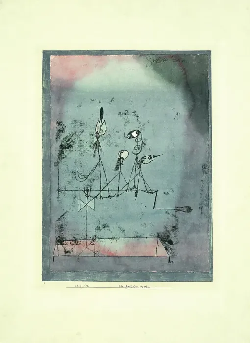 Framed Print : Twittering Machine. Artist: Klee, Paul (1879-1940) Framed Print : Twittering Machine. Artist: Klee, Paul (1879-1940)