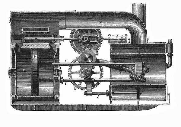 Two-Cylinder Steam Engine
