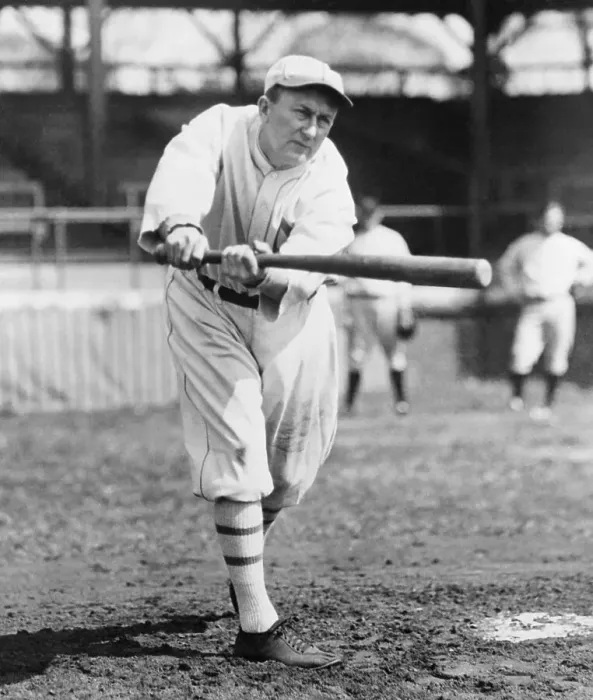 Framed Print : Ty Cobb Bunting Framed Print : Ty Cobb Bunting