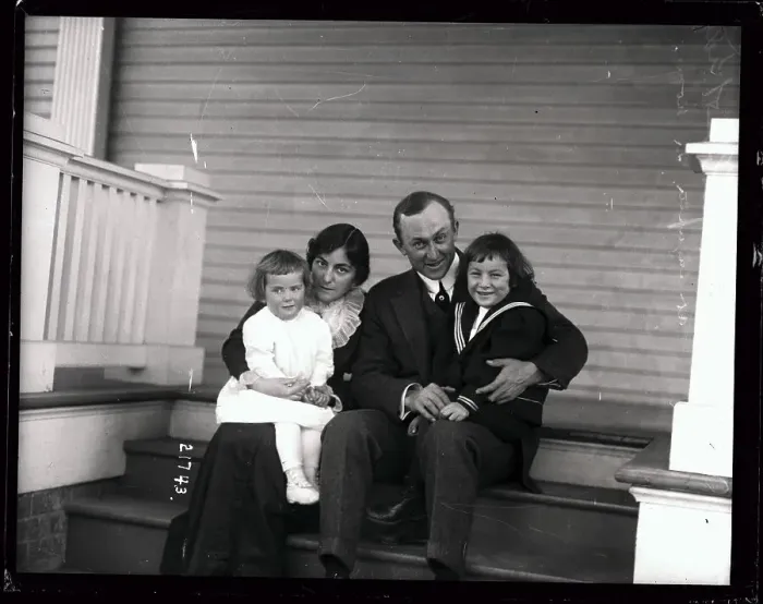 Framed Print : Ty Cobb Demonstrating Rifle Usage to Son Framed Print : Ty Cobb Demonstrating Rifle Usage to Son