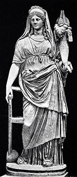 Tyche, the goddess of luck