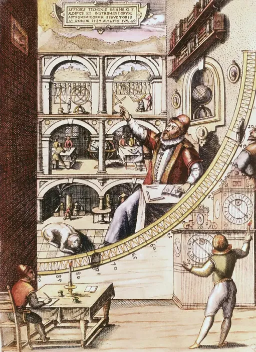 Framed Print : Tycho Brahe: Astonomer and Maker of Instruments by Jan Blaeu Framed Print : Tycho Brahe: Astonomer and Maker of Instruments by Jan Blaeu