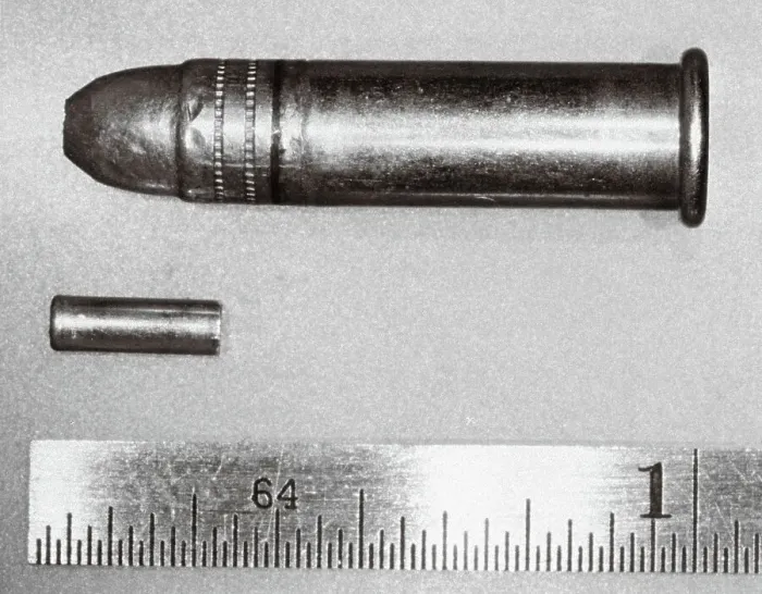 Framed Print : Type of Bullet Used in Reagan Assassination Attempt Framed Print : Type of Bullet Used in Reagan Assassination Attempt