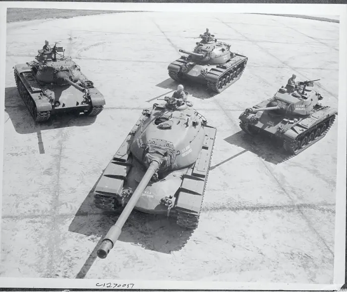 Framed Print : Four Types of Army Tanks Framed Print : Four Types of Army Tanks