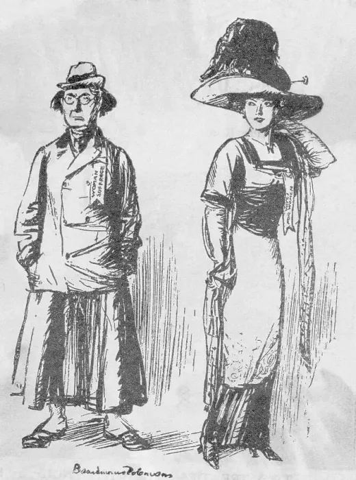 Framed Print : Types of Women's Fashion in Regard to Suffragettes Framed Print : Types of Women's Fashion in Regard to Suffragettes