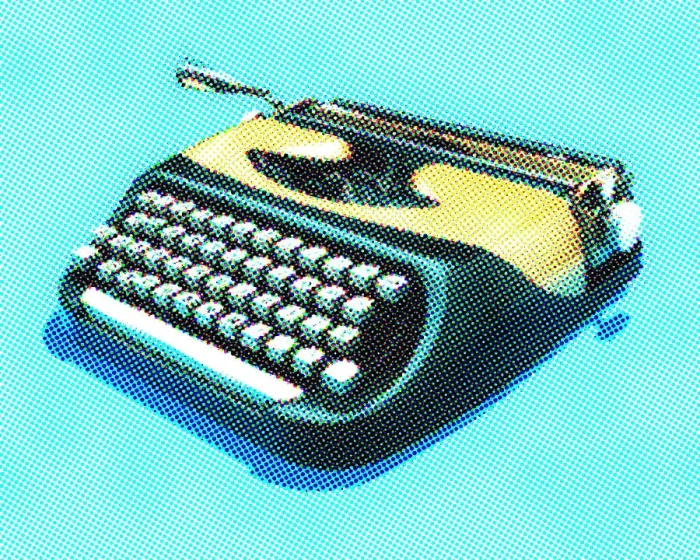 Framed Print : Typewriter