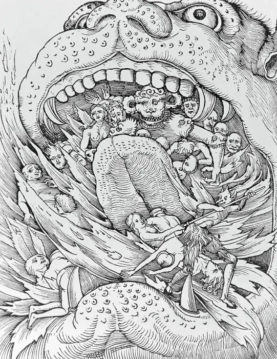 Framed Print : Typical Conception of Hell Framed Print : Typical Conception of Hell