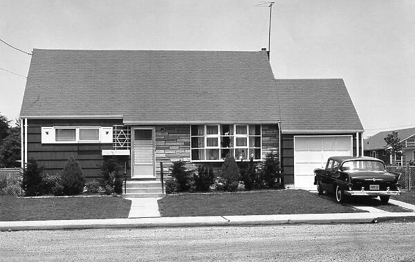 Typical suburban house of the 1940s