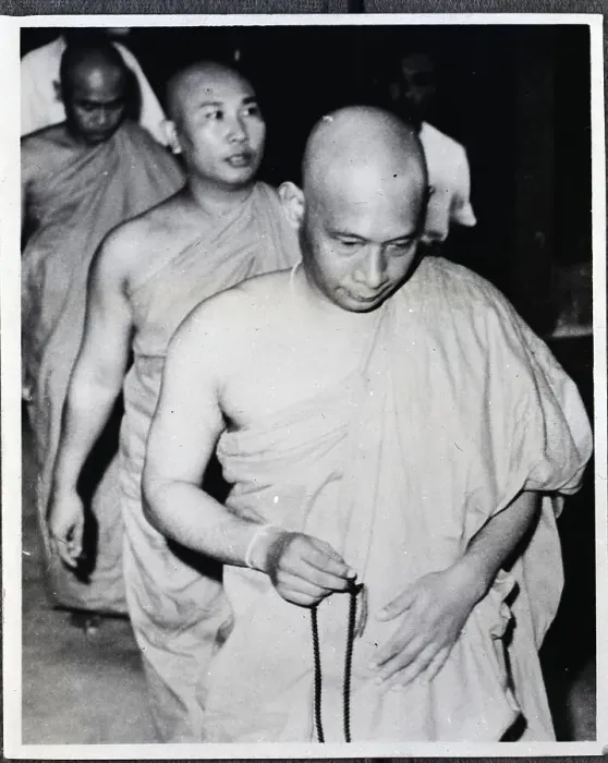Framed Print : U Ba Swe Enters Temporary Monkhood Framed Print : U Ba Swe Enters Temporary Monkhood