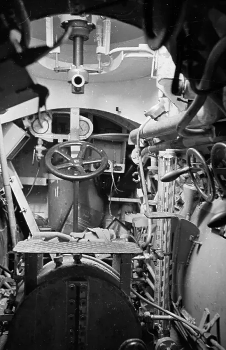 Framed Print : U-Boat Cockpit Framed Print : U-Boat Cockpit