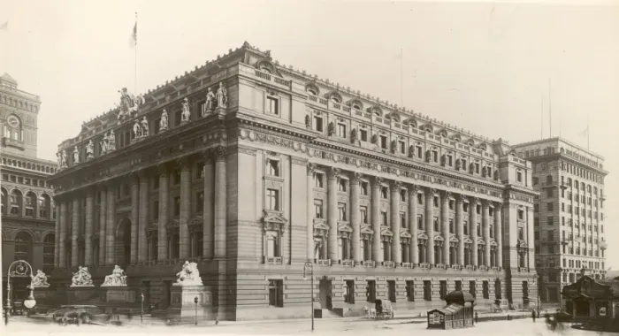 Framed Print : U. S. Custom House In New York Framed Print : U. S. Custom House In New York