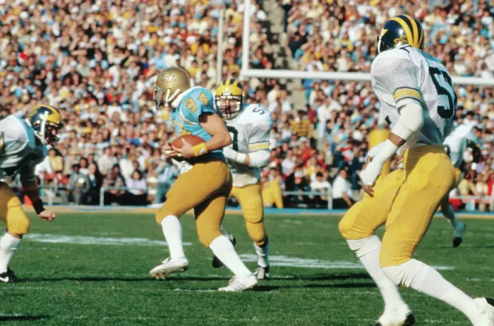 Framed Print : UCLA Versus Michigan Football Game Framed Print : UCLA Versus Michigan Football Game