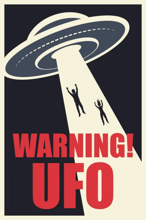 Framed Print : UFO_Poster Framed Print : UFO_Poster