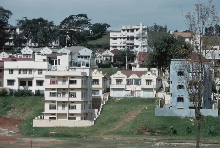 Framed Print : Uganda Houses