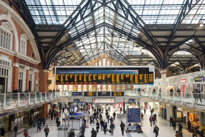 Framed Print : UK Train Travel