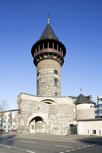 Ulrepforte, city gate, medieval fortifications, Cologne, North Rhine-Westphalia, Germany