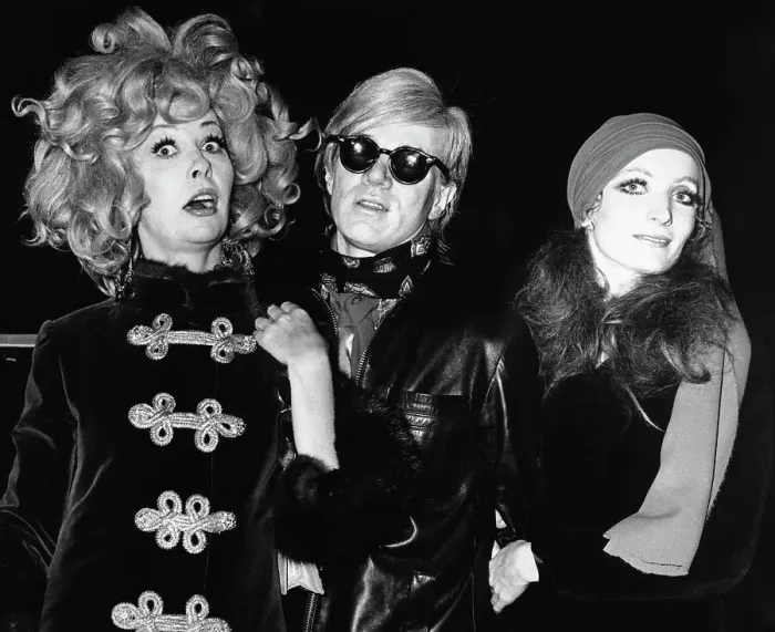 Framed Print : Ultra Violet, Andy Warhol and Viva