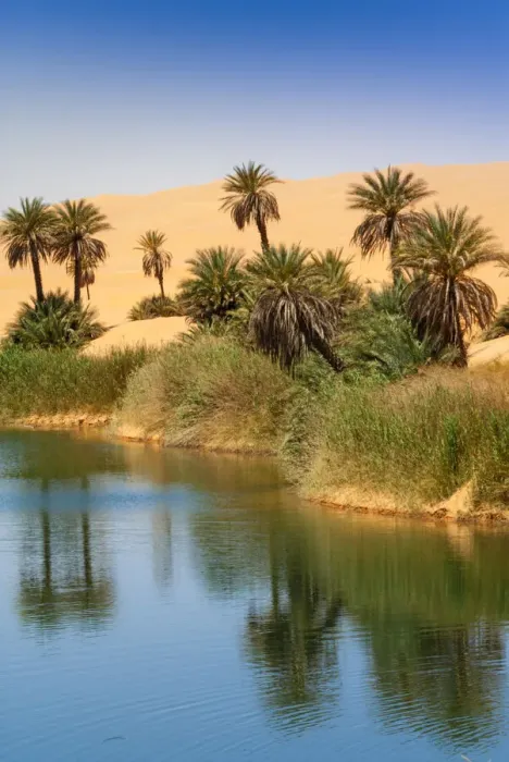 Framed Print : Um el Ma salt lake, Mandara, Sahara, Libya Framed Print : Um el Ma salt lake, Mandara, Sahara, Libya