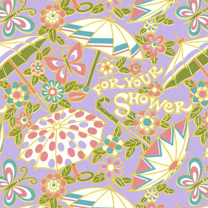 Framed Print : Umbrella Shower Pattern Framed Print : Umbrella Shower Pattern