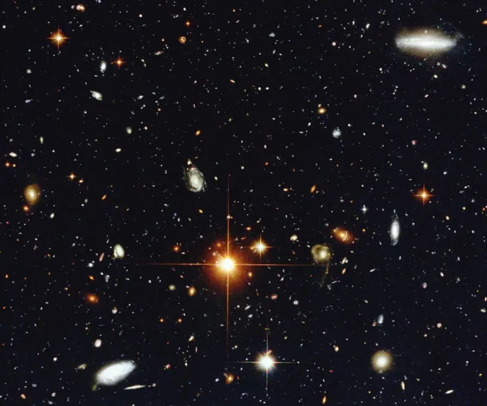 Framed Print : Undefined galaxies