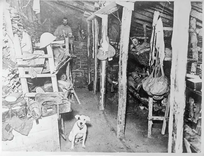 Framed Print : Underground Hospital of World War I Framed Print : Underground Hospital of World War I