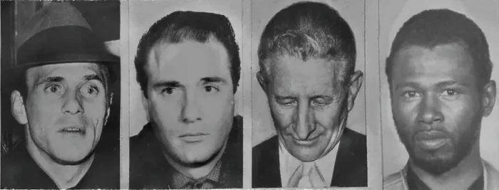 Framed Print : Underworld Criminals Questioned In The Shooting Of Joseph Columbo Framed Print : Underworld Criminals Questioned In The Shooting Of Joseph Columbo