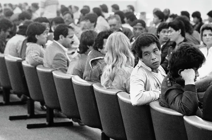 Framed Print : Undocumented People Await Their Turn Framed Print : Undocumented People Await Their Turn