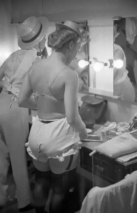 Framed Print : Undressing Backstage Framed Print : Undressing Backstage
