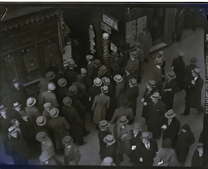 Framed Print : Unemployment Agency On Sixth Avenue Framed Print : Unemployment Agency On Sixth Avenue