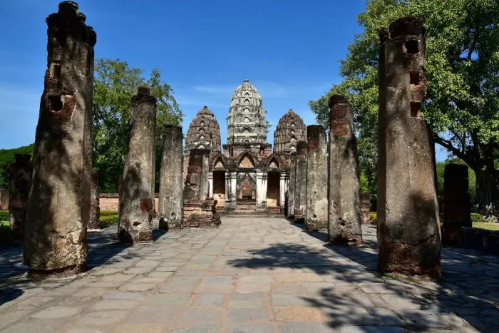 Framed Print : UNESCO Wat Si Sawai temple Sukhothai Thailand, Asia Framed Print : UNESCO Wat Si Sawai temple Sukhothai Thailand, Asia