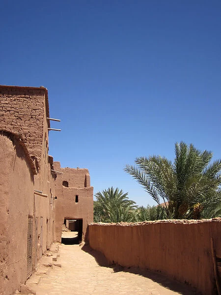 UNESCO World Heritage Site aOt-Benhaddou, Morocco