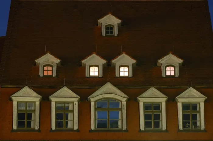 Framed Print : UNESCO World Heritage Site classic Weimar, Markt dormer of a roof Weimar Thuringia Germany Framed Print : UNESCO World Heritage Site classic Weimar, Markt dormer of a roof Weimar Thuringia Germany
