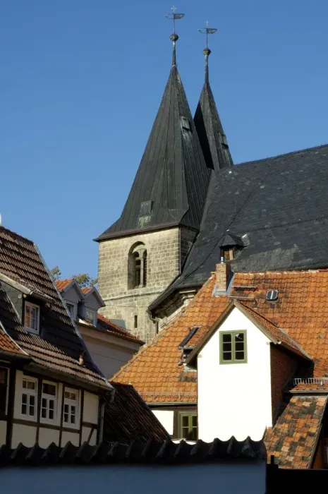 Framed Print : UNESCO World Heritage Site, Quedlinburg, Germany, Saxony-Anhalt, church St. Blasii Framed Print : UNESCO World Heritage Site, Quedlinburg, Germany, Saxony-Anhalt, church St. Blasii