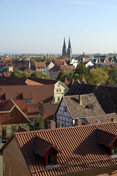 UNESCO World Heritage Site, Quedlinburg, Germany, Saxony-Anhalt