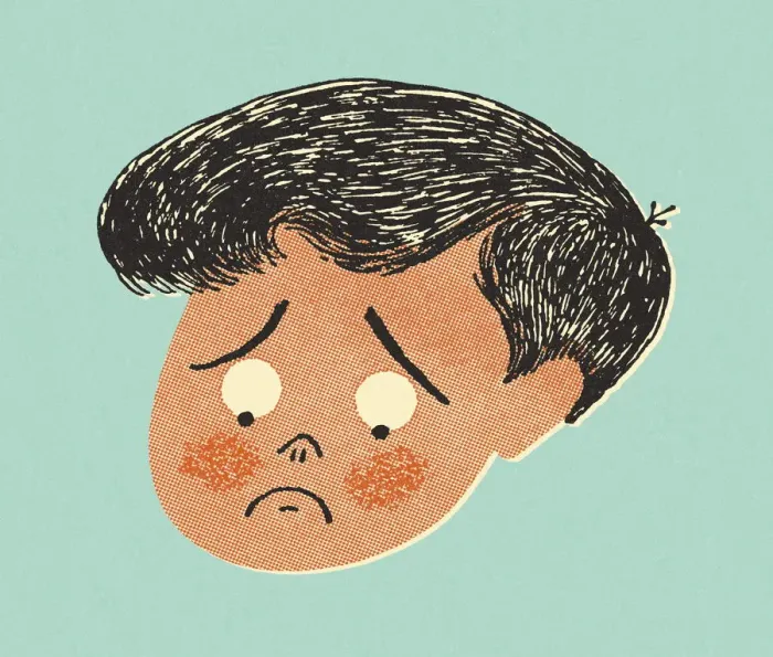 Framed Print : Unhappy Person Framed Print : Unhappy Person