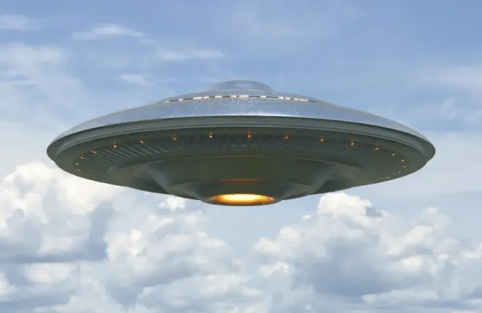 Framed Print : Unidentified flying object, illustration Framed Print : Unidentified flying object, illustration
