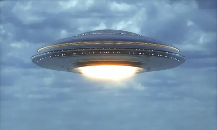 Framed Print : Unidentified flying object, illustration Framed Print : Unidentified flying object, illustration
