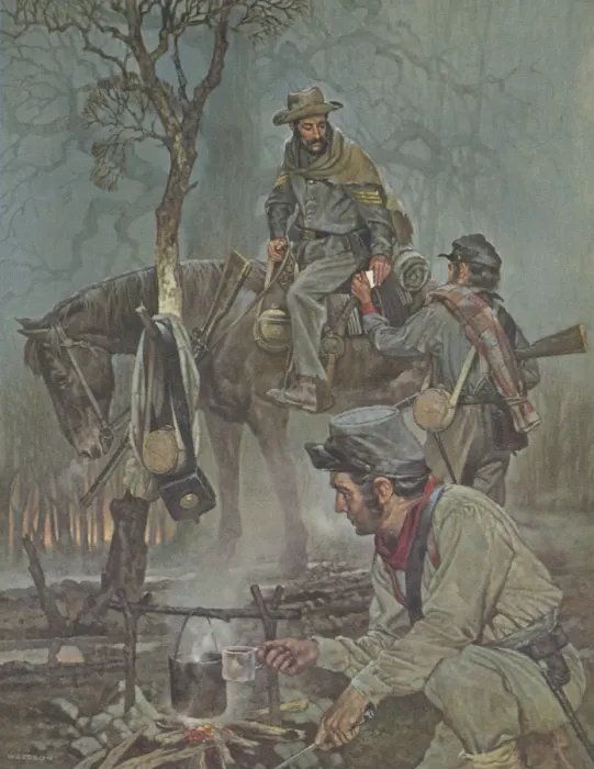 Framed Print : Union Soldiers Framed Print : Union Soldiers