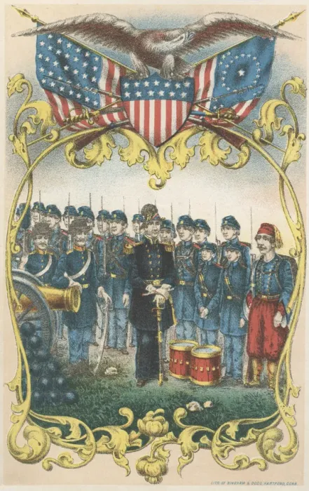 Framed Print : Union Soldiers Framed Print : Union Soldiers