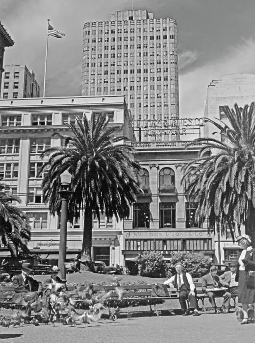 Framed Print : Union Square, San Francisco Framed Print : Union Square, San Francisco