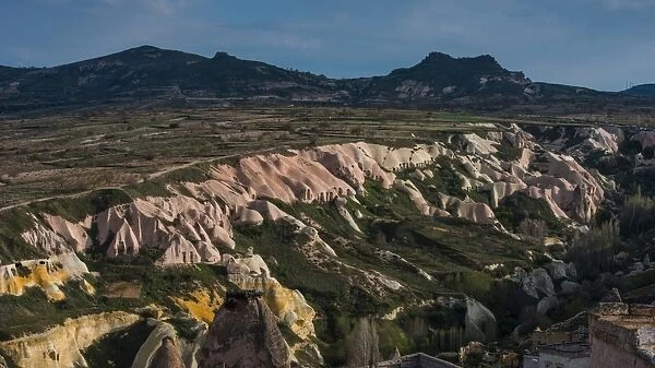 unique landscpae rock formation of Goreme