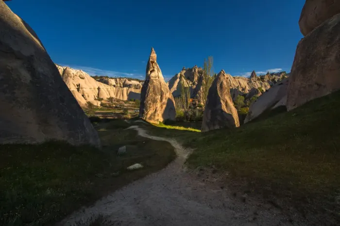 Framed Print : unique Rock formation of Goreme