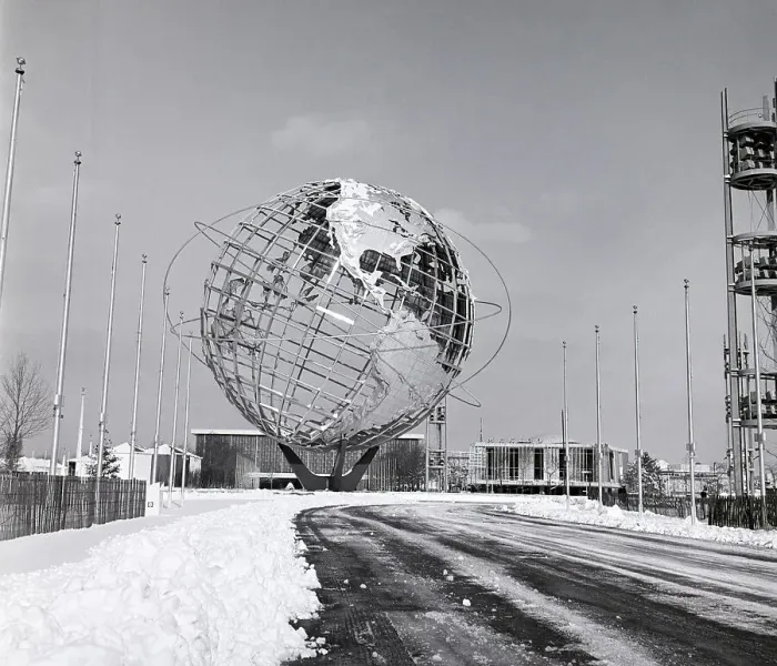 Framed Print : The Unisphere at 1964 World's Fair