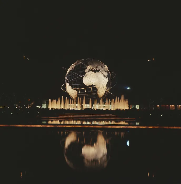 Framed Print : The Unisphere Framed Print : The Unisphere