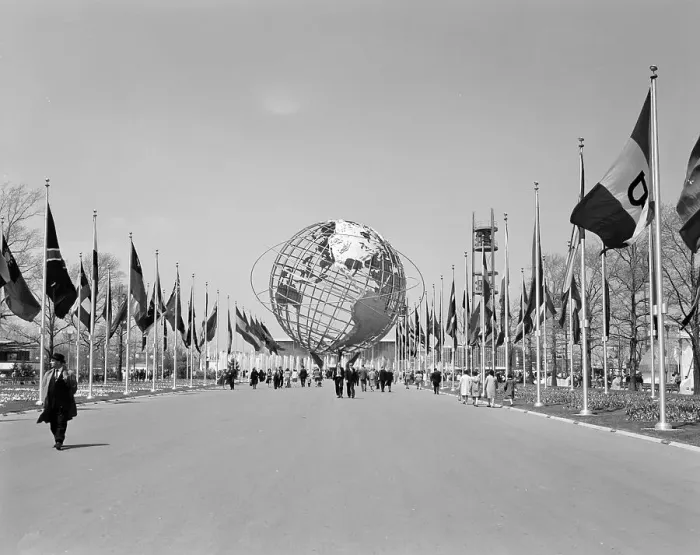 Framed Print : Unisphere Landmark at World's Fair Framed Print : Unisphere Landmark at World's Fair